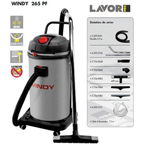 Прахосмикачка LAVOR WINDY 265 PF