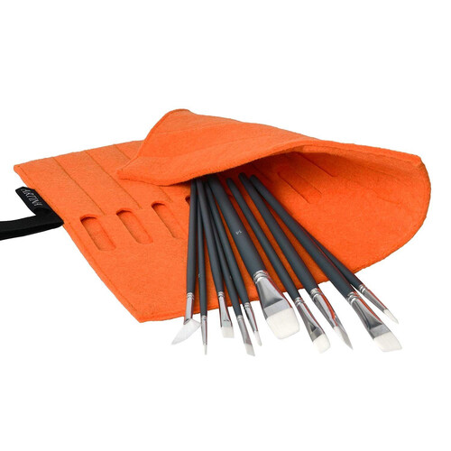 Комплект четки Artina Eindhoven 11 броя Orange