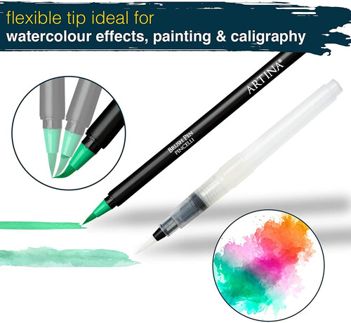 Комплект от 15 броя аксесоари за рисуване Artina Elba