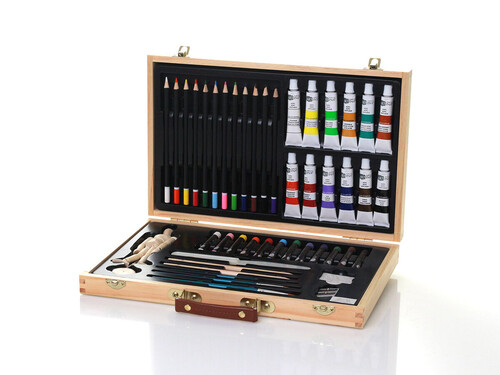 Комплект за живопис с макет на човешка фигура Artina