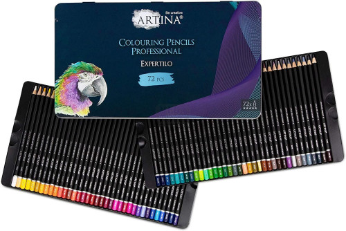 Професионален комплект от 72 броя моливи Artina Expertilo