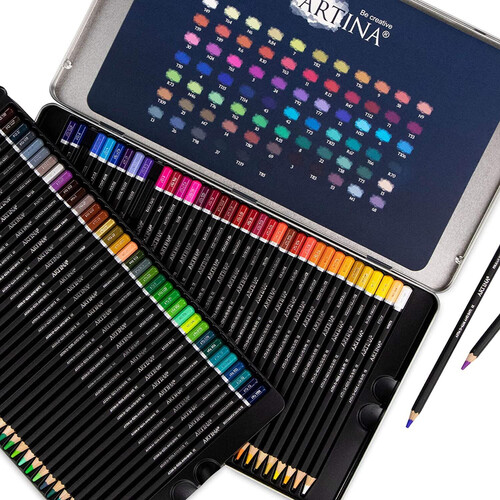 Професионален комплект от 72 броя моливи Artina Expertilo