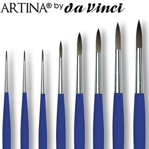 Четка Da Vinci кръгла Artina различни размери