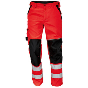 Сигнален панталон Knoxfield HV Cerva червен