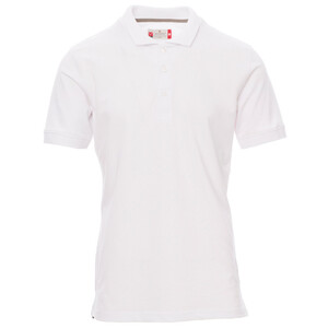 Тениска с яка Payper Venice бял