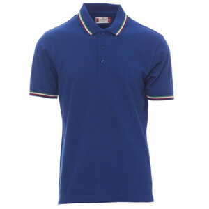 Тениска с яка Payper Italia кралско син Тениска с яка Payper Italia кралско син
