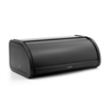 Кутия за хляб Brabantia Roll Top Matt Black-megahome.bg