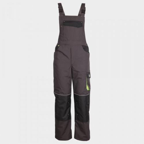 Работен полугащеризон KASTOR T/C WINTER-  GREY- BLACK -GREEN