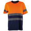Сигнална тениска Glow HV Stenso оранжев-megahome.bg