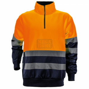 Блуза с дълъг ръкав Glow Winter HV Stenso оранжев Блуза с дълъг ръкав Glow Winter HV Stenso оранжев