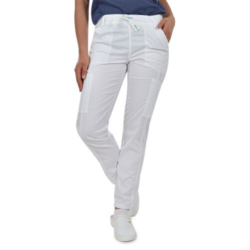 Работен панталон Dante бял от XS до XXXL