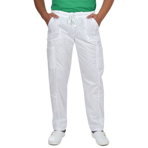 Работен панталон Dante бял от XS до XXXL