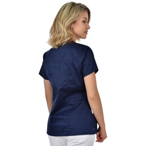 Работна туника Andrea тъмно син цвят от 40 до 60 размер