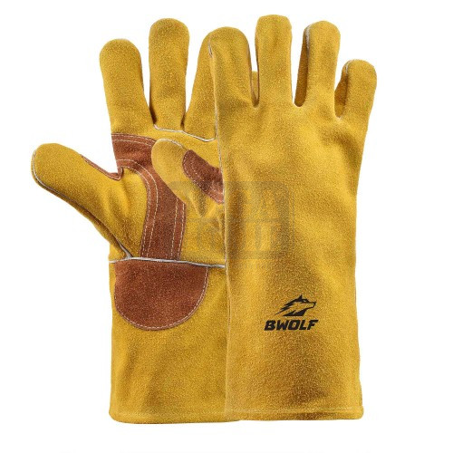 Работни ръкавици за заваряване Baron| жълти