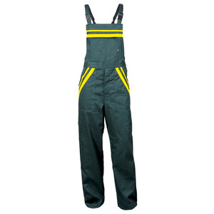 Работен полугащеризон LT1 Stenso зелен