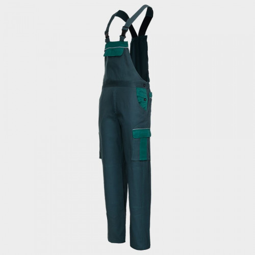 Работен полугащеризон Asimo Stenso зелен