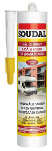 Универсален силикон Soudal 280 мл Универсален силикон Soudal 280 мл