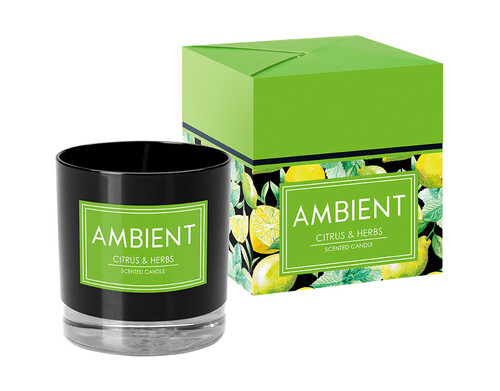 Парфюмирана свещ в чаша Bispol Ambient ориенталски цветя