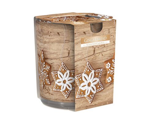 Ароматизирана свещ в украсена чаша Bispol