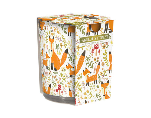 Ароматизирана свещ в украсена чаша Bispol