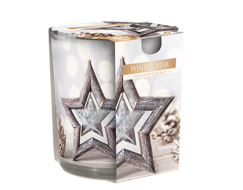 Ароматизирана свещ в украсена чаша Bispol