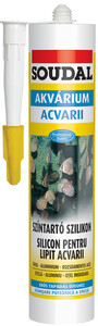 Силиконов уплътнител за аквариуми Soudal 280 мл