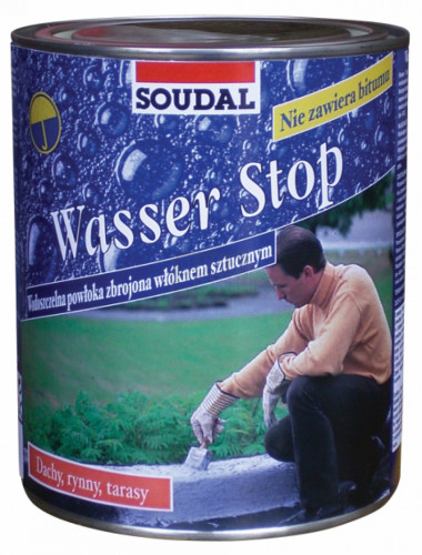 Импрегнирано покритие за покриви Soudal Wasser Stop