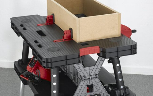 Работна маса Curver Keter преносима 2 нива