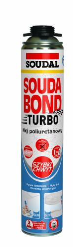 Полиуретаново лепило Soudal Soudabond Turbo 750 мл