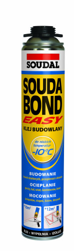 Полиуретаново лепило Soudal Soudabond Easy Winter 750 мл