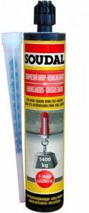 Химически анкер Soudal Soudafix P-300SF 280 мл Химически анкер Soudal Soudafix P-300SF 280 мл