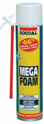Монтажна пяна Soudal Mega Foam 600 мл