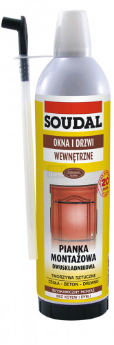 Двукомпонентна монтажна пяна Soudal Soudafoam 2K 400 мл