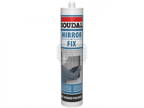 Еднокомпонентно лепило за огледала Soudal Mirror Fix 290 мл