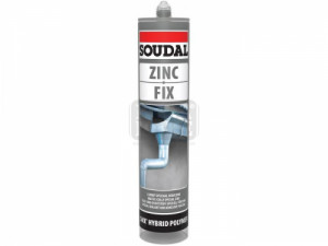 Лепило за поцинкована ламарина Soudal Zinc Fix 290 мл Лепило за поцинкована ламарина Soudal Zinc Fix 290 мл