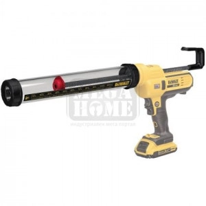 Акумулаторен пистолет за силикон DEWALT DCE580D1 Акумулаторен пистолет за силикон DEWALT DCE580D1