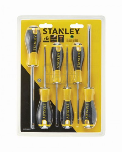 Комплект отвертки Stanley STHT0-60214, 6 бр.