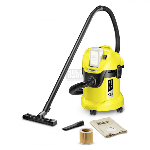 Акумулаторна прахосмукачка Karcher WD 3 Battery