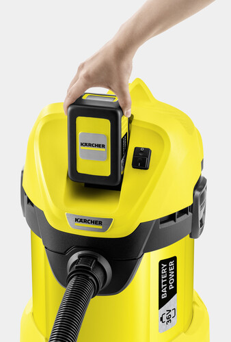 Акумулаторна прахосмукачка Karcher WD 3 Battery