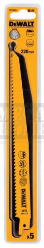 Ножчета за прав трион 5 броя Dewalt DT2349