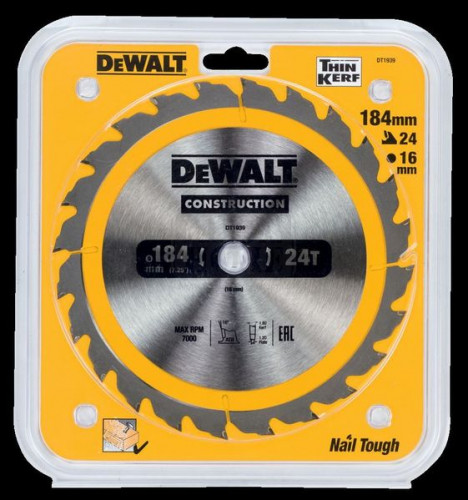 Циркулярен диск за дърво Dewalt DT1939