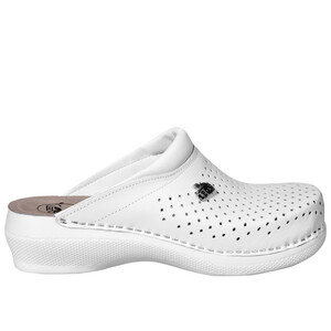 Дамско сабо Leon бял