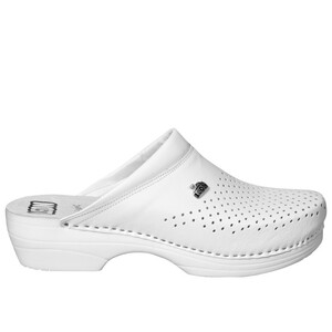 Мъжко сабо Leon бял Мъжко сабо Leon бял