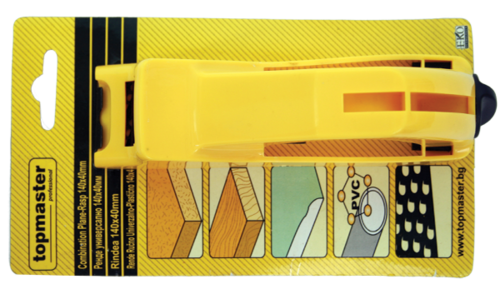 Универсално ръчно ренде Top Master Pro, 140 x 40 мм TMP