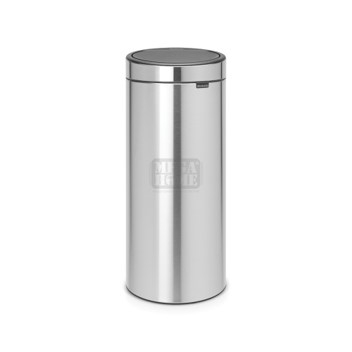 Кош за смет Brabantia Touch Bin New 30L, Matt Steel