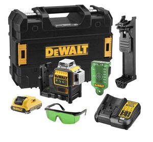 Лазарен нивелир с 3 лъча Dewalt DCE089D1G