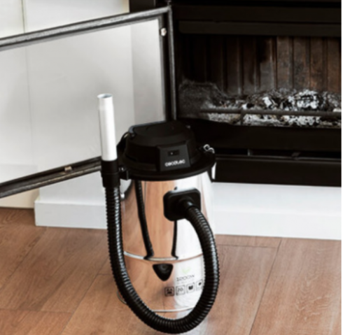 Прахосмукачка за твърди отпадъци Conga Powerash 1200 Steel