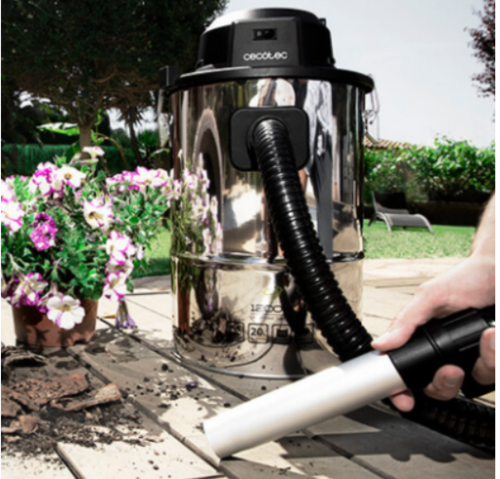 Прахосмукачка за твърди отпадъци Conga Powerash 1200 Steel