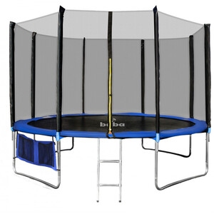 Детски батут с мрежа и стълба Buba 14FT