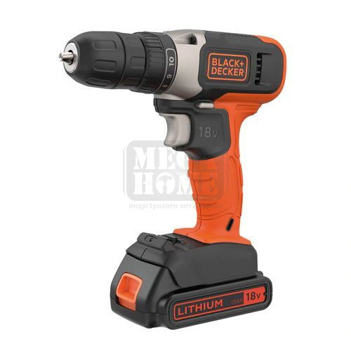 Акумулаторна бормашина Black and Decker 18 V